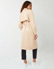 Load image into Gallery viewer, Women's Stone Double Breasted Trench Coat

